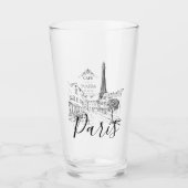 カフェ パリス タンブラーグラス (正面)