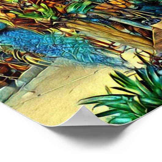 カフェ ポスター (角)