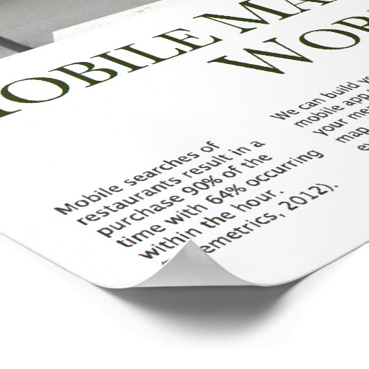 カフェ ポスター (角)