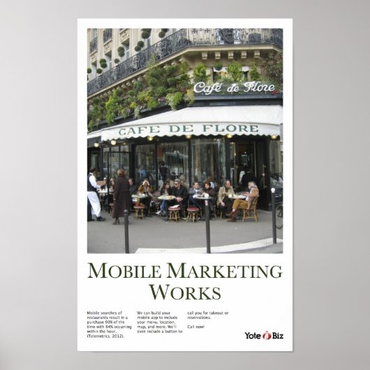 カフェ ポスター (正面)