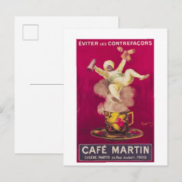 カフェ・マーティン、1921 レオネット・カッピエッロ ポストカード