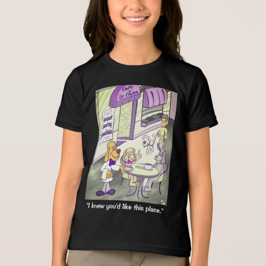 カフェ・ル・シエン トライブレンドTシャツ (正面)