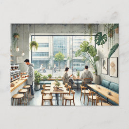 カフェ（台北） ポストカード