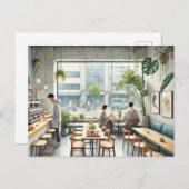 カフェ（台北） ポストカード (正面/裏面)
