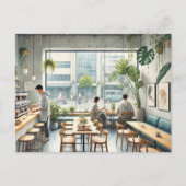 カフェ（台北） ポストカード (正面)