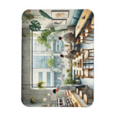 カフェ（台北） マグネット (縦)