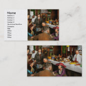 カフェ – 誘惑1915 名刺 (正面/裏面)