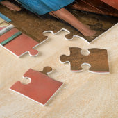 カフェ- Chicago IL - Perfect 食べ Shop 1942 ジグソーパズル (側面)