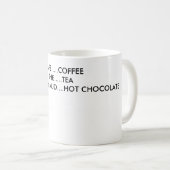 カフェ........ COFFEETHE ....... TEACHOCOLAT CHAUD .. コーヒーマグカップ (正面右)