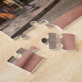 カフェ- Hoboken、NJ -カフェの三位一体 ジグソーパズル (側面)