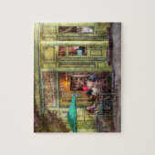 カフェ- Hoboken、NJ -帝国コーヒー及び茶 ジグソーパズル (縦)