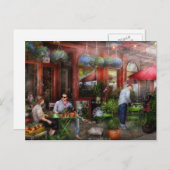 カフェ- NJ,ほうぼけん – A day out ポストカード (正面/裏面)