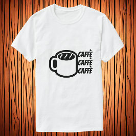 カフェ | Tシャツイタリアンのコーヒー Tシャツ