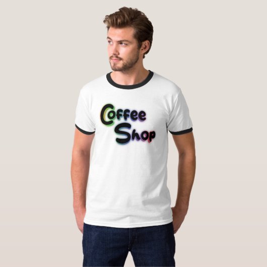 カフェ Tシャツ (正面フル)
