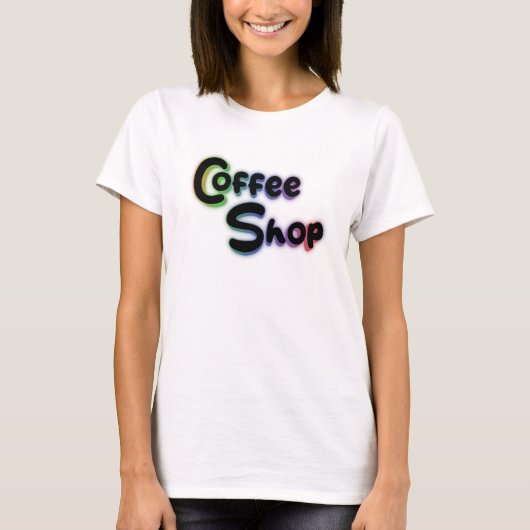 カフェ Tシャツ (正面)