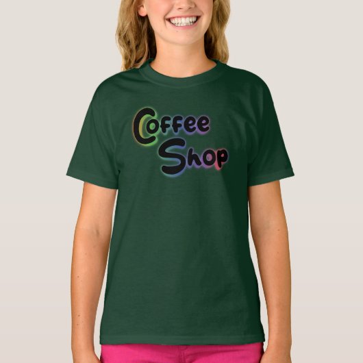 カフェ Tシャツ (正面)