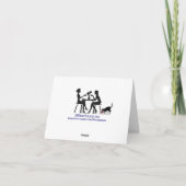 カフェAu Laitのメッセージカード カード (裏面)