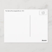 カフェbyピエールルノアール、ヴィンテージ印象主義 ポストカード (裏面)