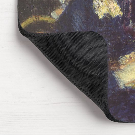 カフェbyピエールルノアール、ヴィンテージ印象主義 マウスパッド (コーナー)