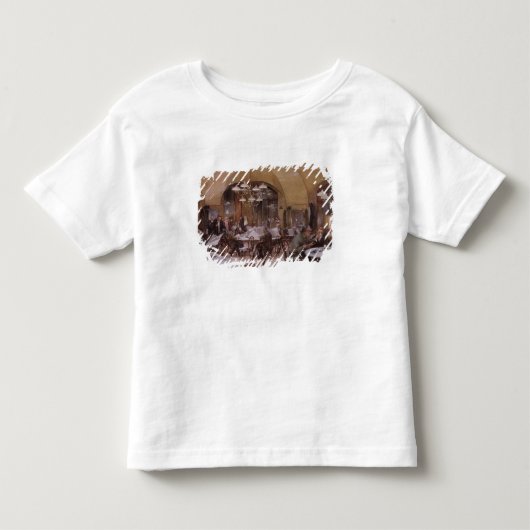 カフェGriensteidl、ウィーン1890年 トドラーTシャツ (正面)