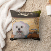 カフェMaltipoo クッション (ブランケット)