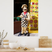 カフェPasa Kebap in Kemer.七面鳥 ポスター (キッチン)