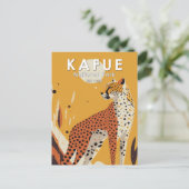 カフエナショナルパークザンビアヴィンテージ ポストカード (スタンド正面)