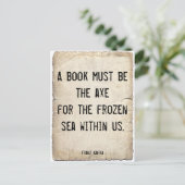 カフカ引用文オンブックス ポストカード (スタンド正面)