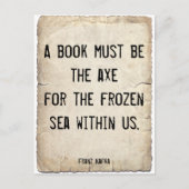 カフカ引用文オンブックス ポストカード (正面)