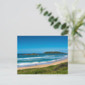 カフスハーバーパークビーチシースケープオーストラリア ポストカード (スタンド正面)