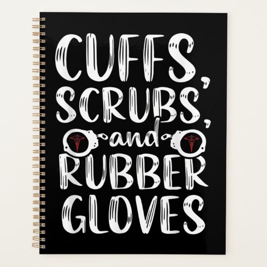 カフス矯正ナースRN刑務所看護医療 プランナー手帳 (正面)