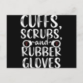 カフス矯正ナースRN刑務所看護医療 ポストカード (正面)