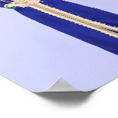 カフタン – モロッコカ伝統的フタン ポスター (角)