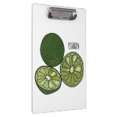 カフフィアライム漫画イラストレーション クリップボード (右)