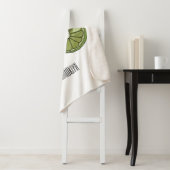 カフフィアライム漫画イラストレーション シェルパブランケット (インサイチュ)