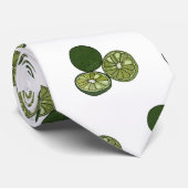 カフフィアライム漫画イラストレーション ネクタイ (ロール)