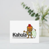 カフラ・アニメーション ティキマン ポストカード (スタンド正面)