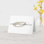 カフリルジブランライフイブノーラブ引用文 カード (黄色い花)