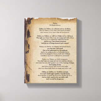 カフリル・ジブランによる敗北 キャンバスプリント