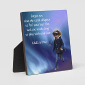 カフリル・ジブラン地球 フォトプラーク (正面)