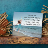 カフリル・ジブラン風 フォトプラーク (側面)