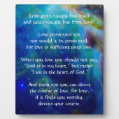 カフリル・ジブラン・オン・ラブ フォトプラーク (正面)