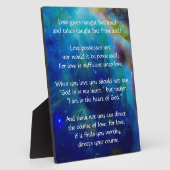 カフリル・ジブラン・オン・ラブ フォトプラーク (側面)