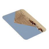 カフレのピラミッドと戦車のポスカの列 マグネット (右側)