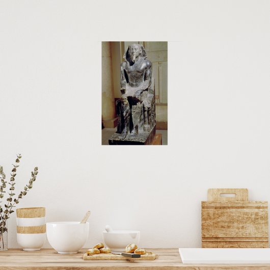 カフレの像 ポスター (キッチン)