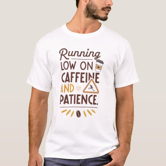カフ走インと忍耐が低い Tシャツ (正面)