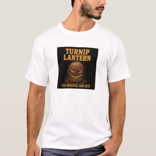 カブのランタン オリジナル・ベスト Tシャツ (正面)
