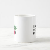 カブを強調する コーヒーマグカップ (中央)