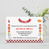 カブスとバーベキュー 招待状 (スタンド正面)