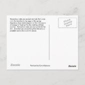 カブトガニの郵便はがき ポストカード (裏面)